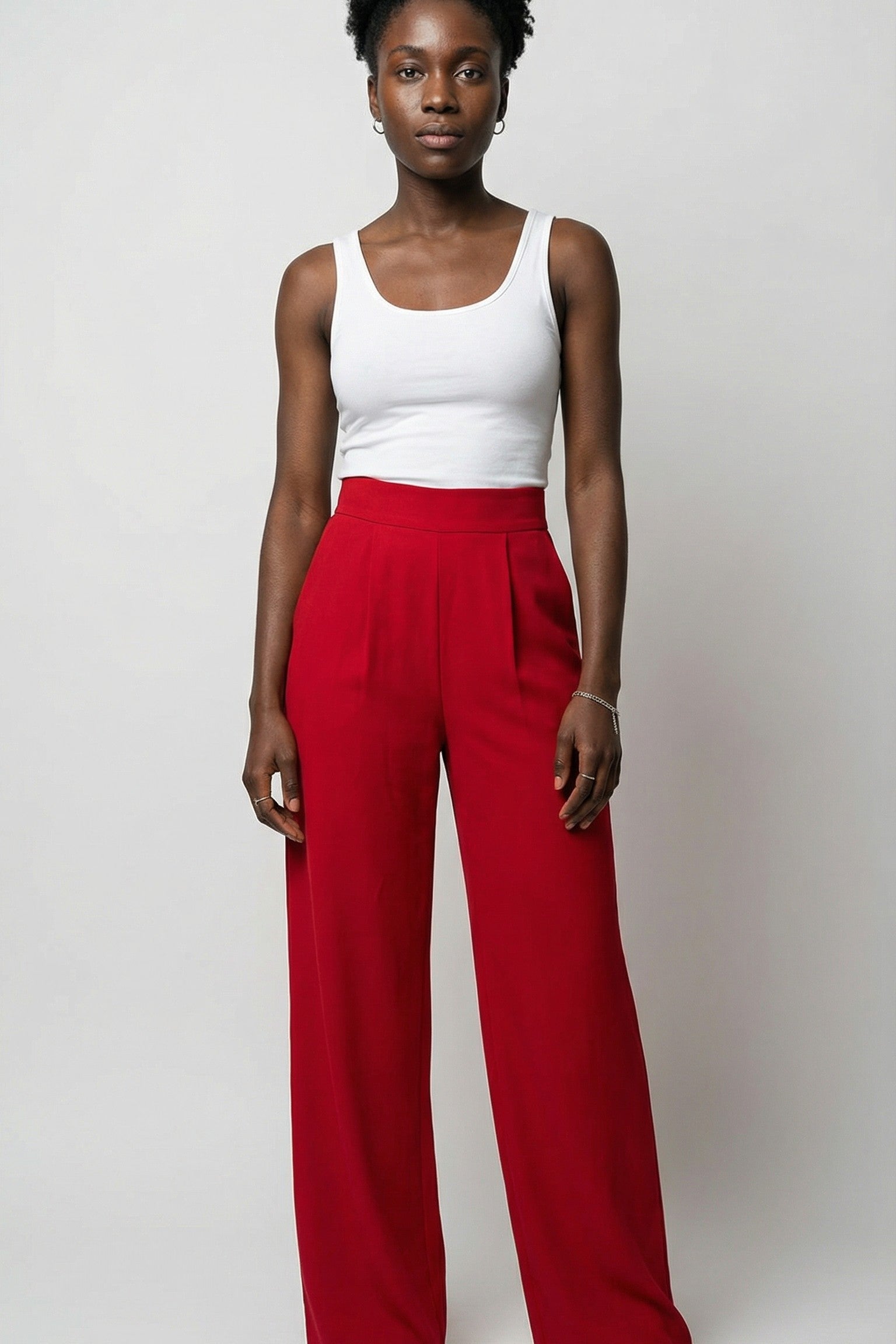 Runway Pleat Trousers