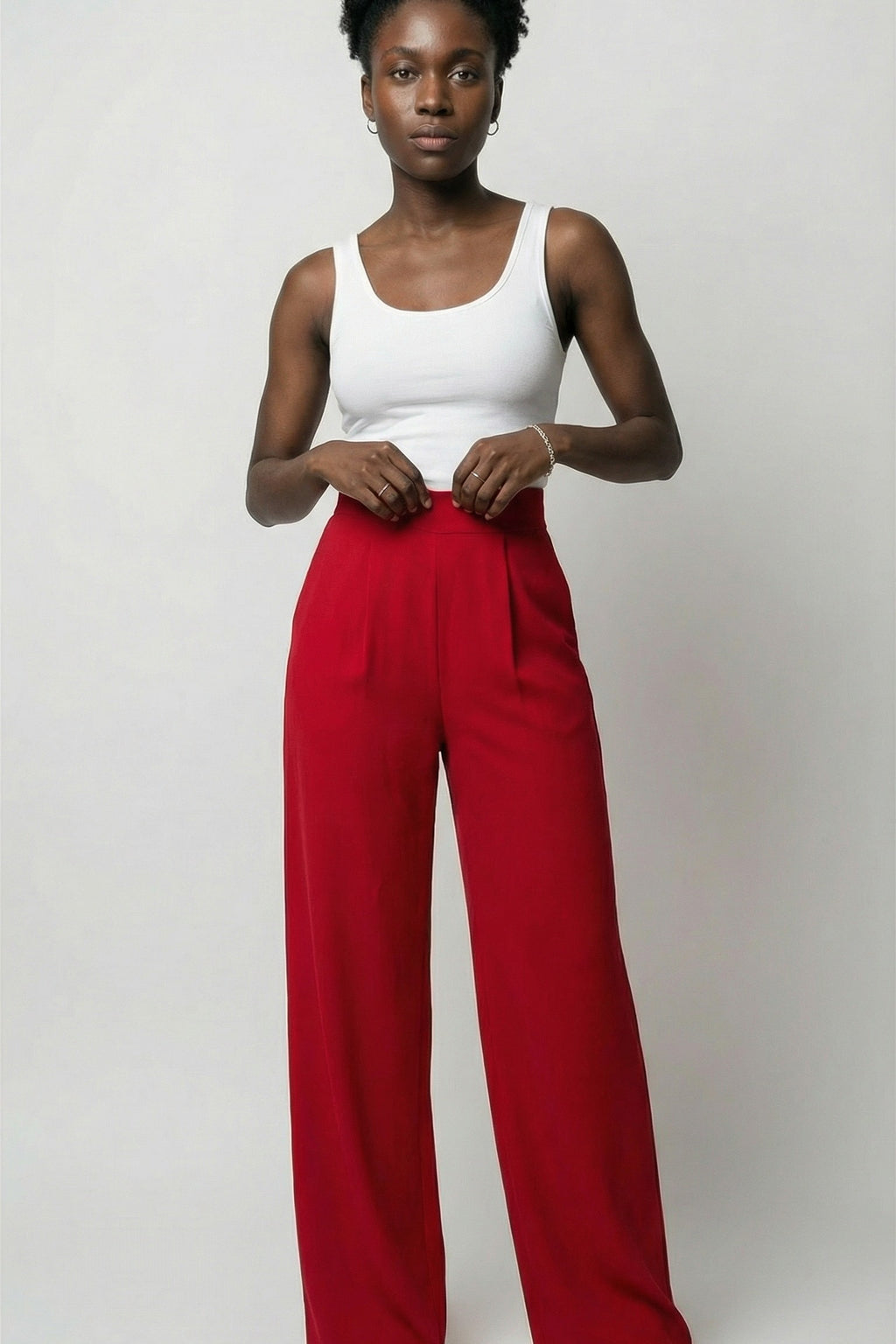Runway Pleat Trousers