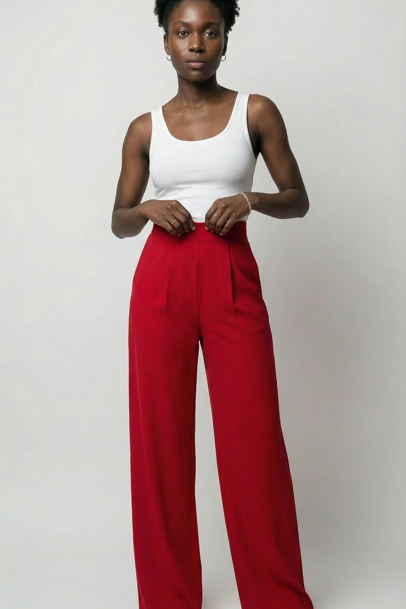 Runway Pleat Trousers