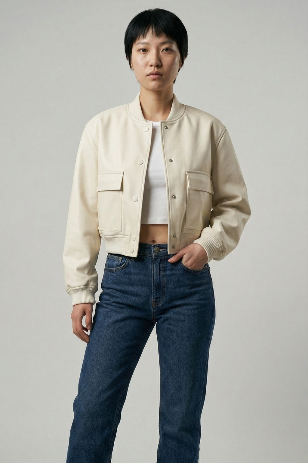 Slate Line Snap Jacket