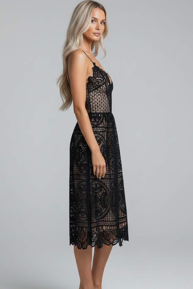 The Onyx Artisan Lace Halter