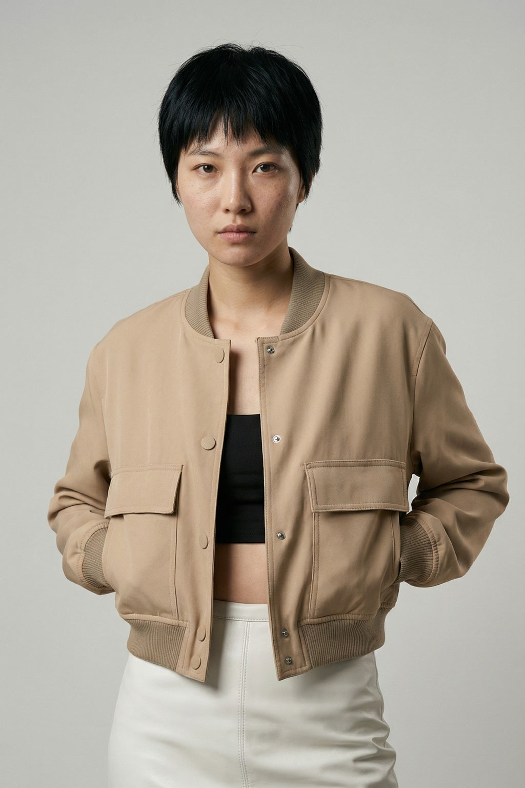 Slate Line Snap Jacket