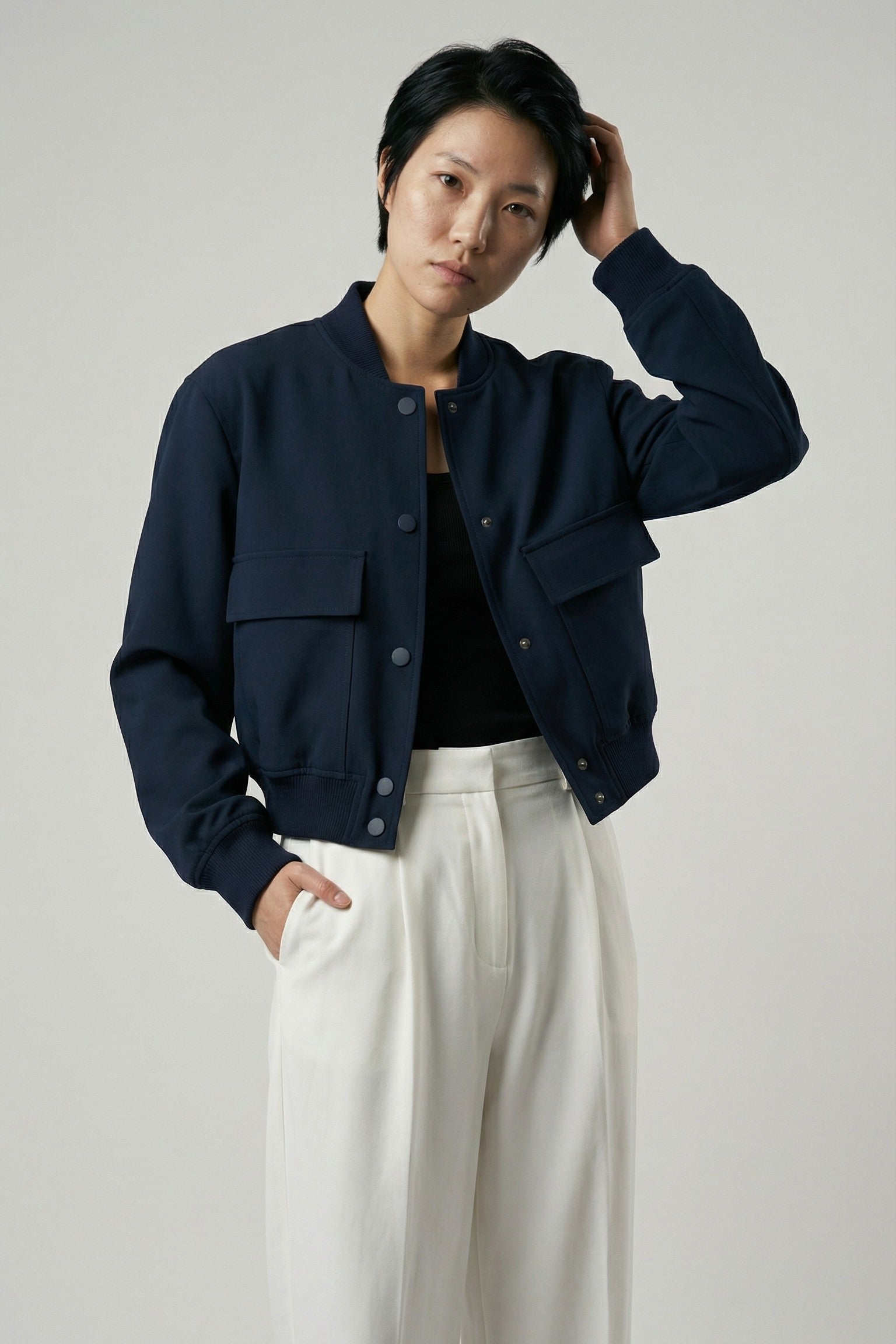 Slate Line Snap Jacket