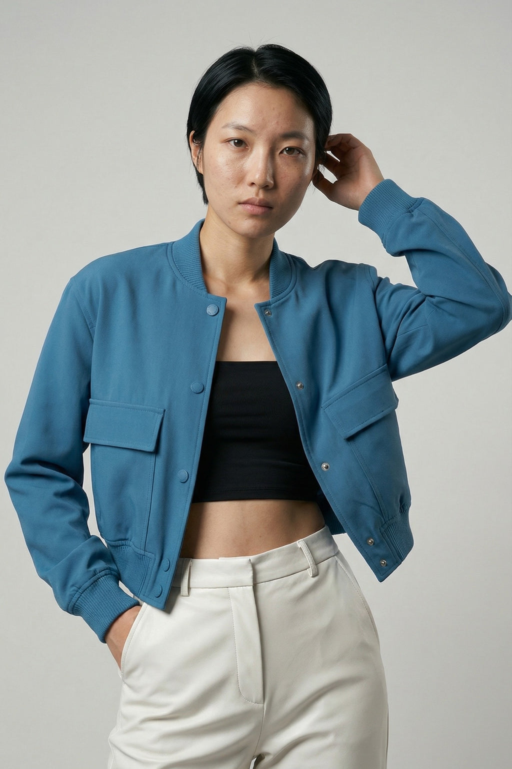 Slate Line Snap Jacket