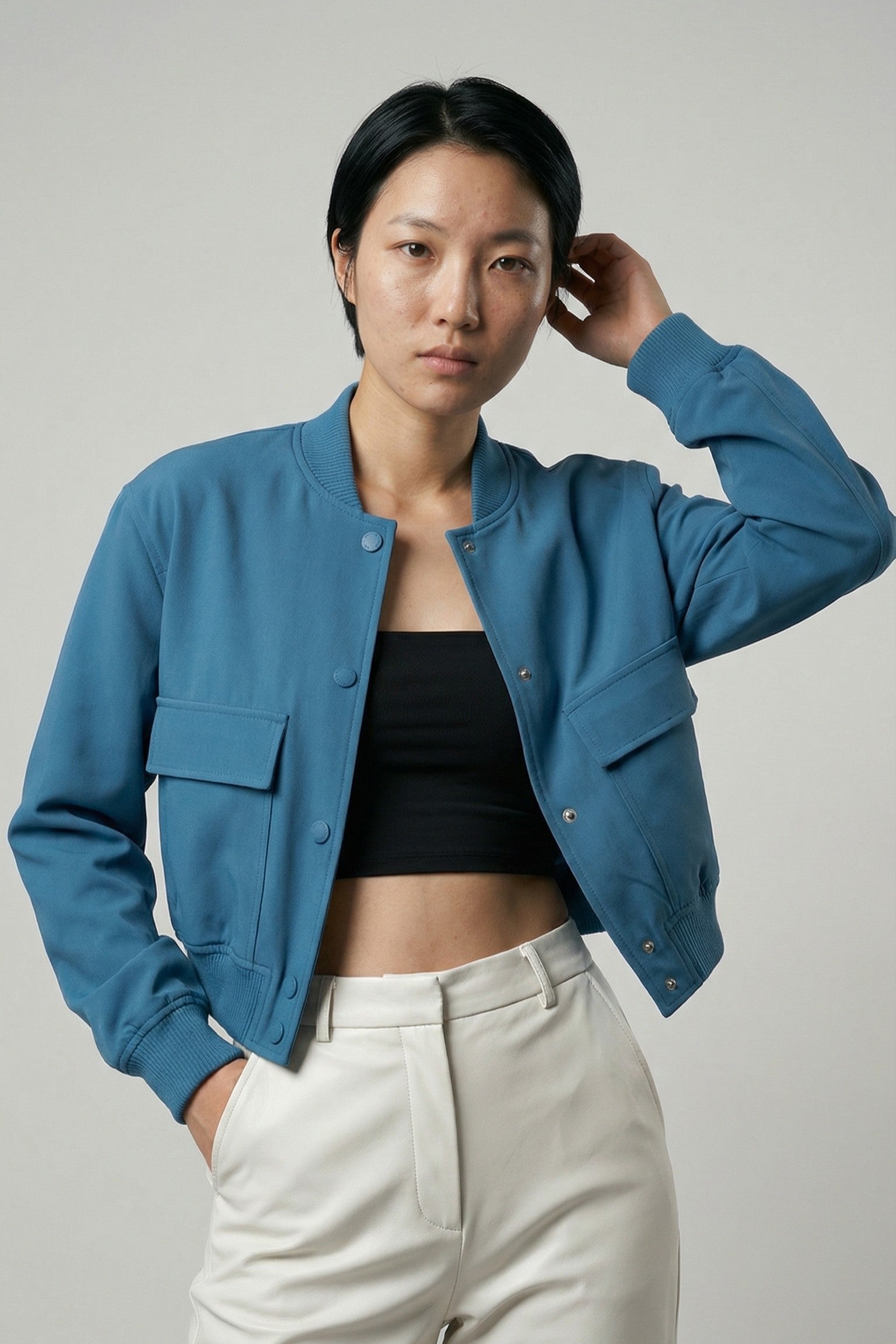 Slate Line Snap Jacket