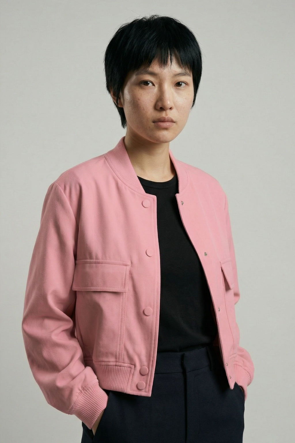 Slate Line Snap Jacket