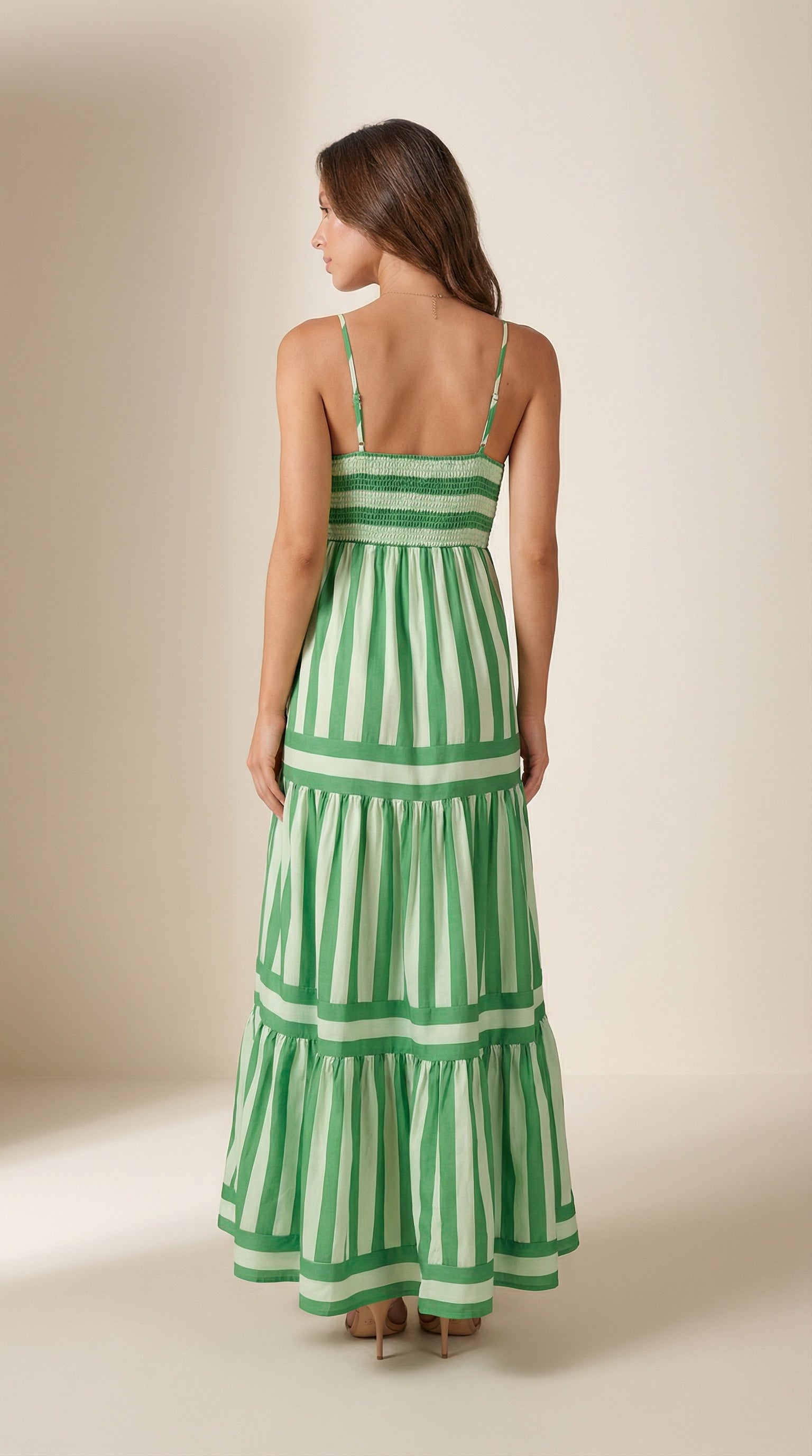 The Verdant Vista Suspender Maxi