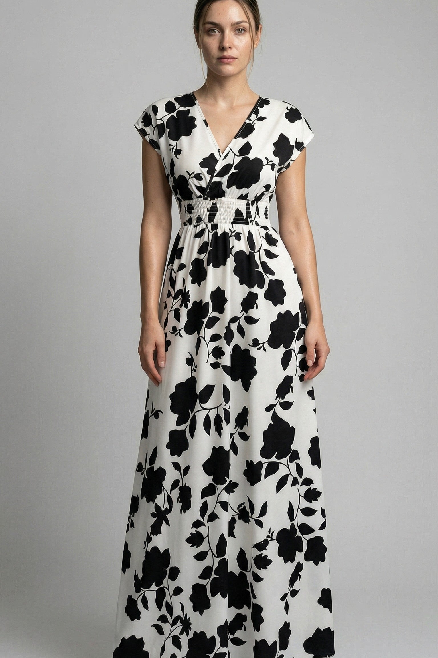 The Azure Flora Empire Maxi