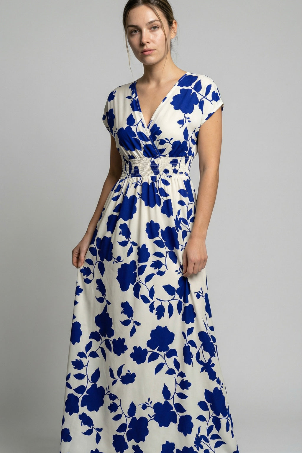 The Azure Flora Empire Maxi