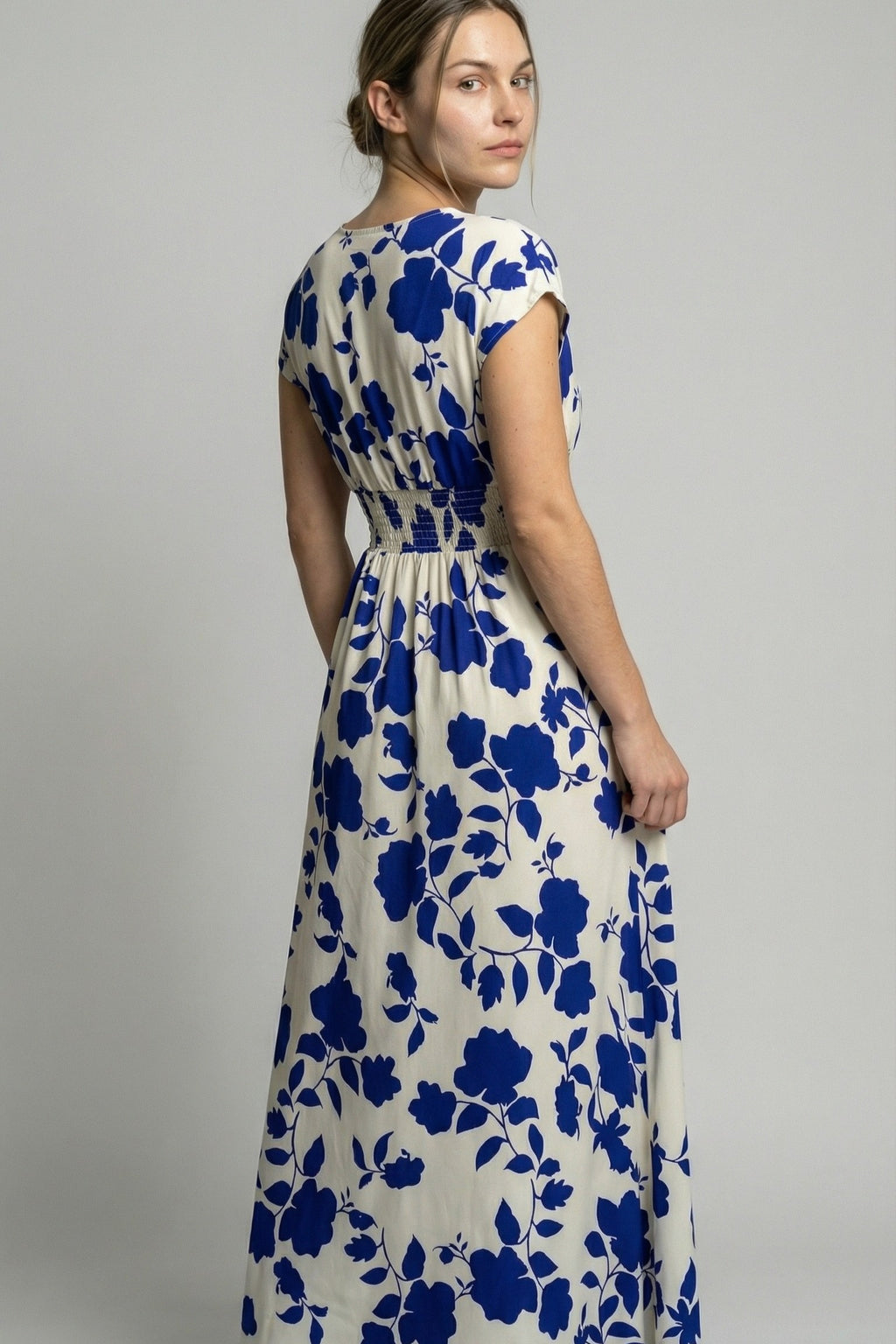 The Azure Flora Empire Maxi