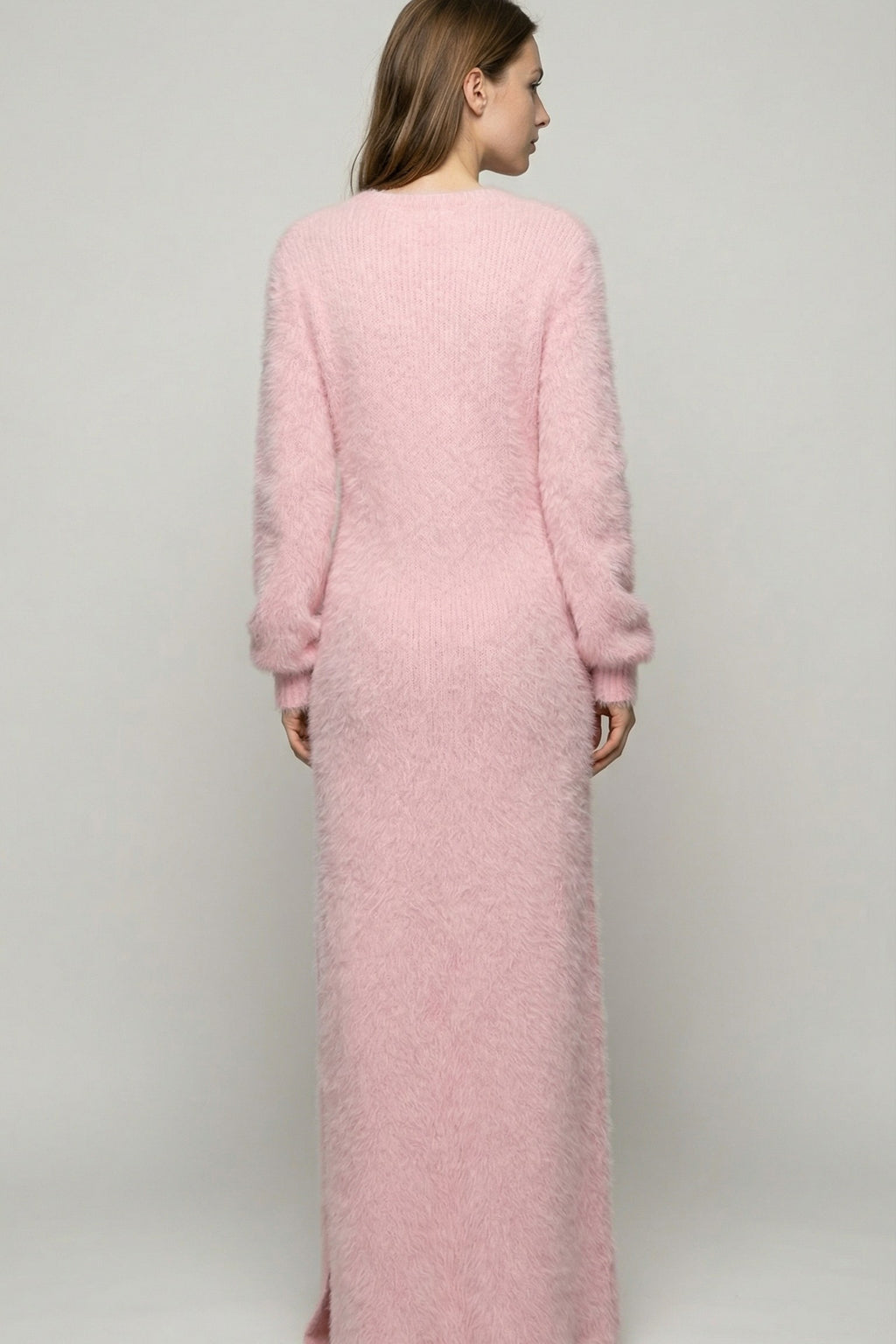 The Alpine Hearth Cloud-Knit Maxi