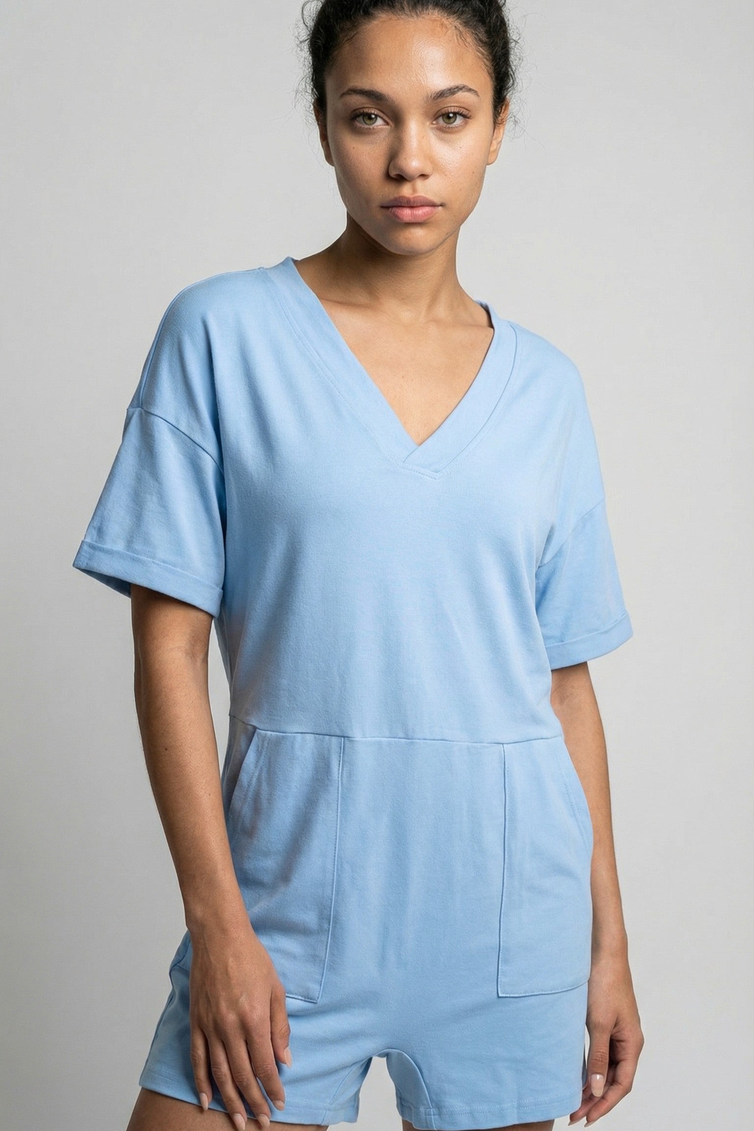 The Halifax Leisure Romper - Myosotis