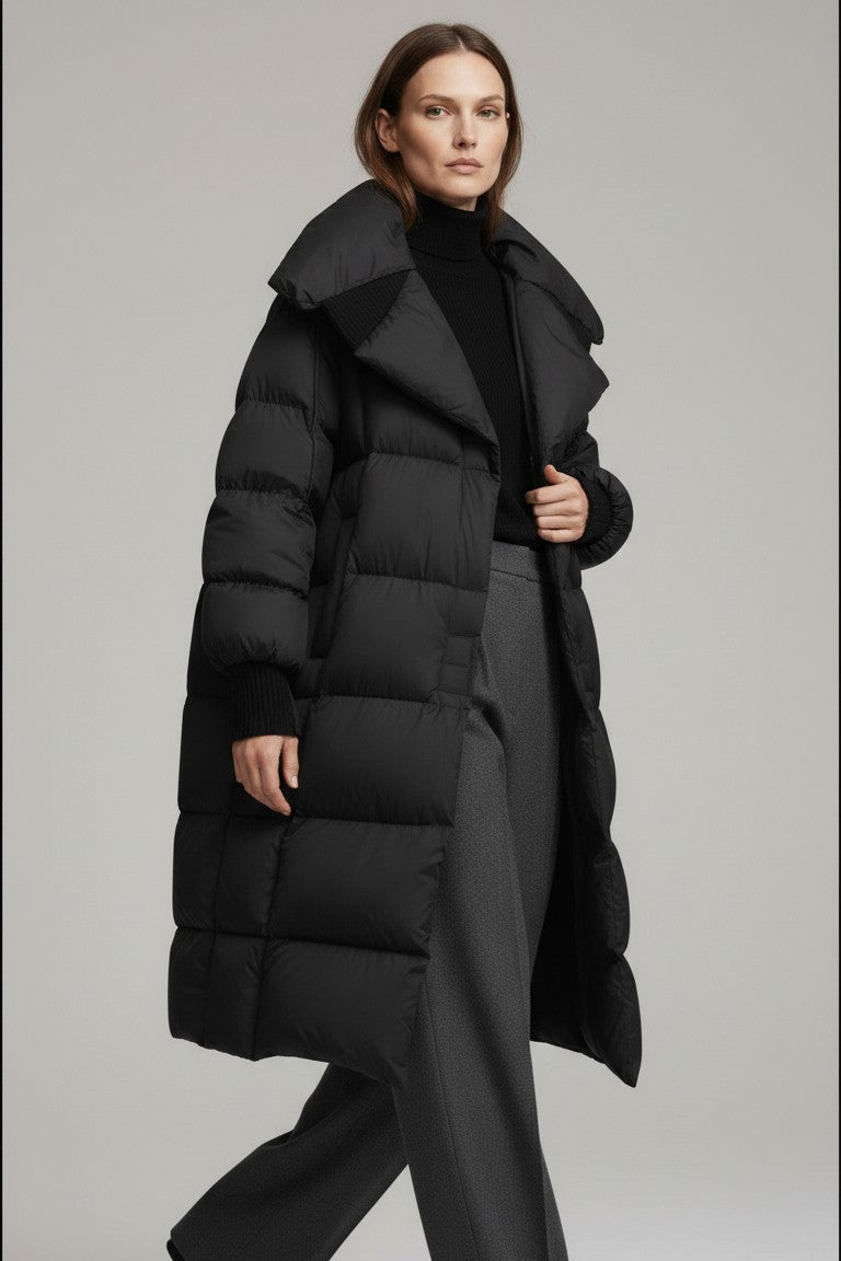Midnight Shield Long Puffer