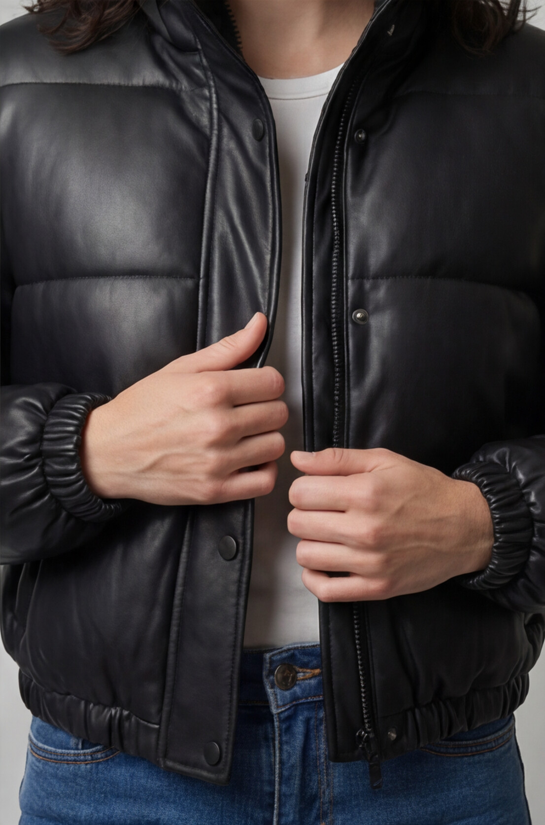 The Y2K Stand‑Collar Bread Jacket