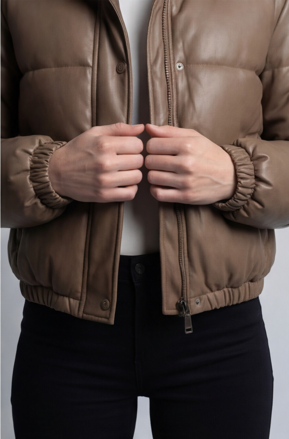 The Y2K Stand‑Collar Bread Jacket