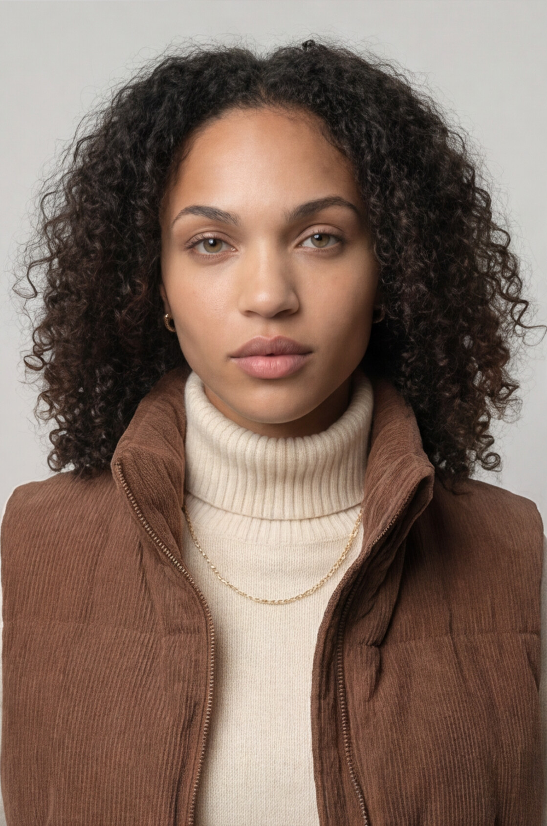 The Aspen Corduroy Puffer Vest