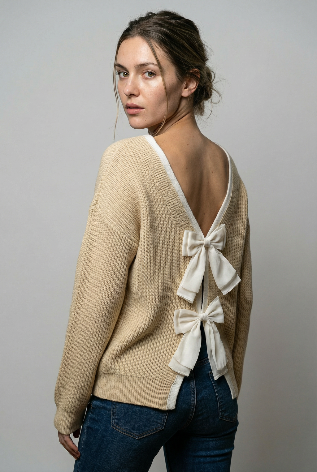 Claudia Bow Reversible Top