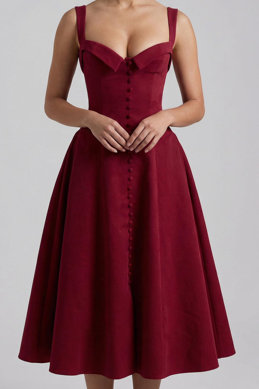 The Seraphina Sculpted Midi