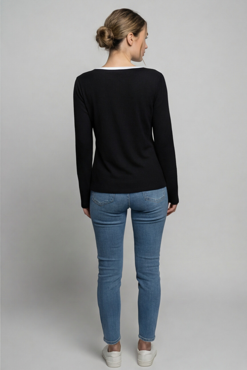 Claudia Bow Reversible Top