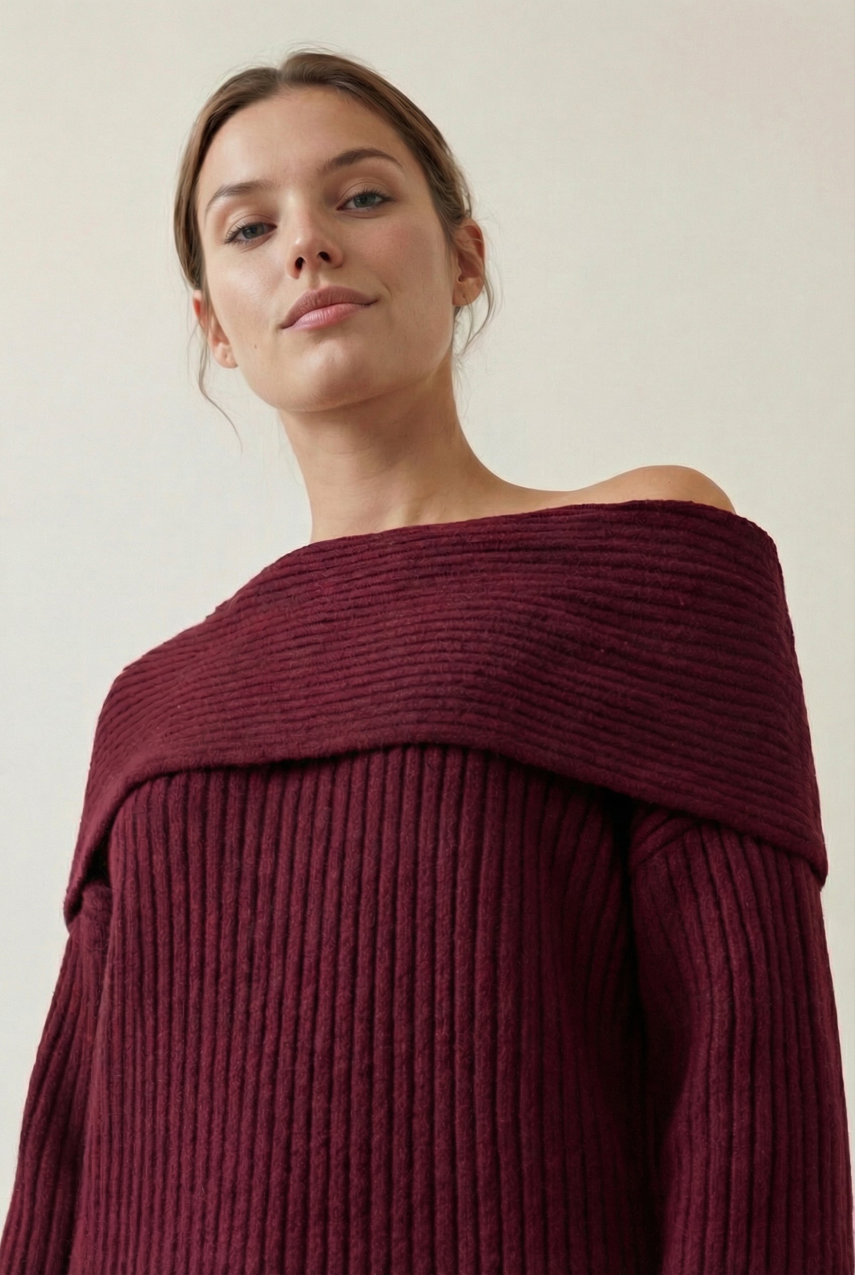 Élise Off-Shoulder Sweater