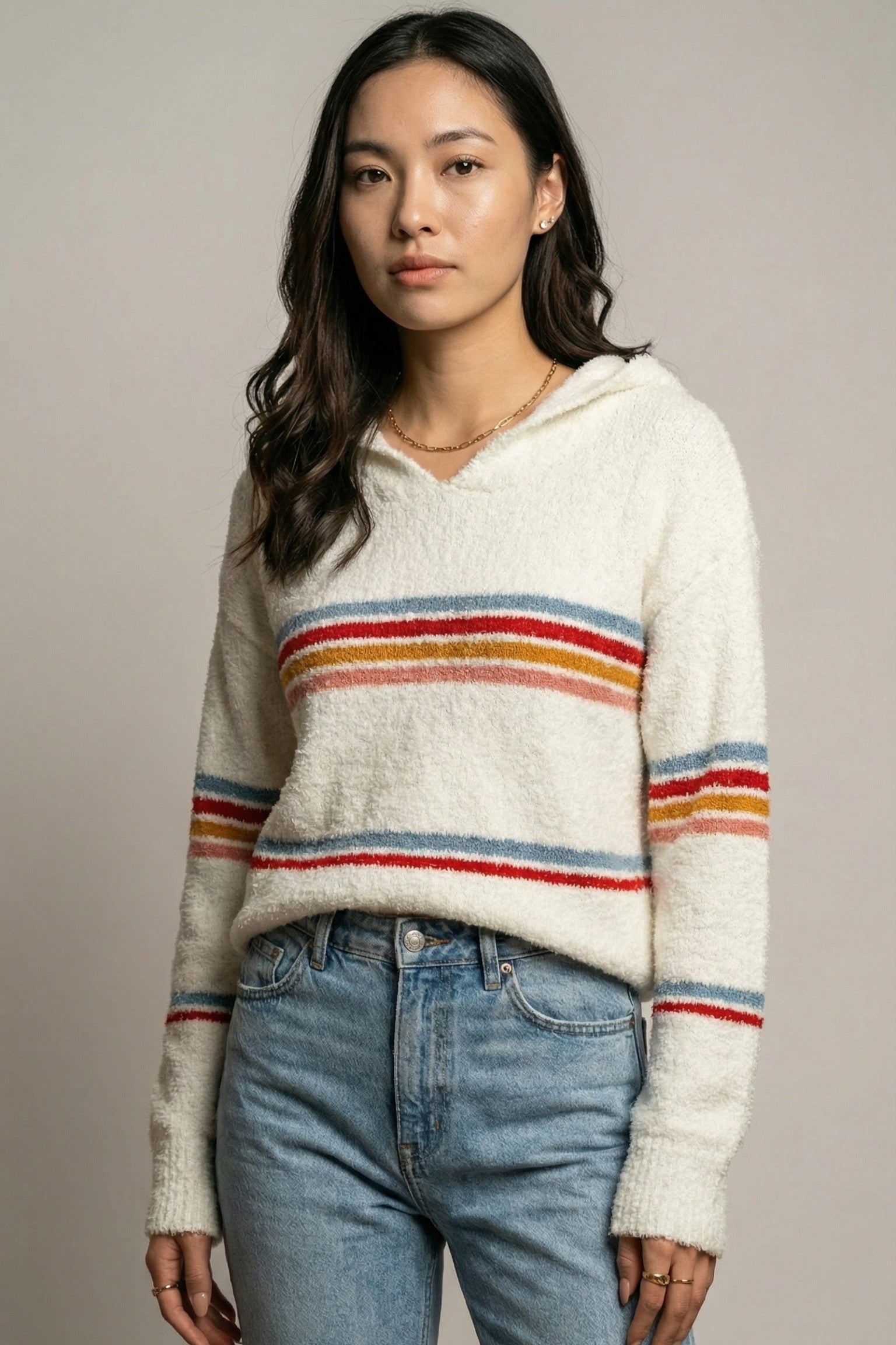 Festistripe Hooded Sweater