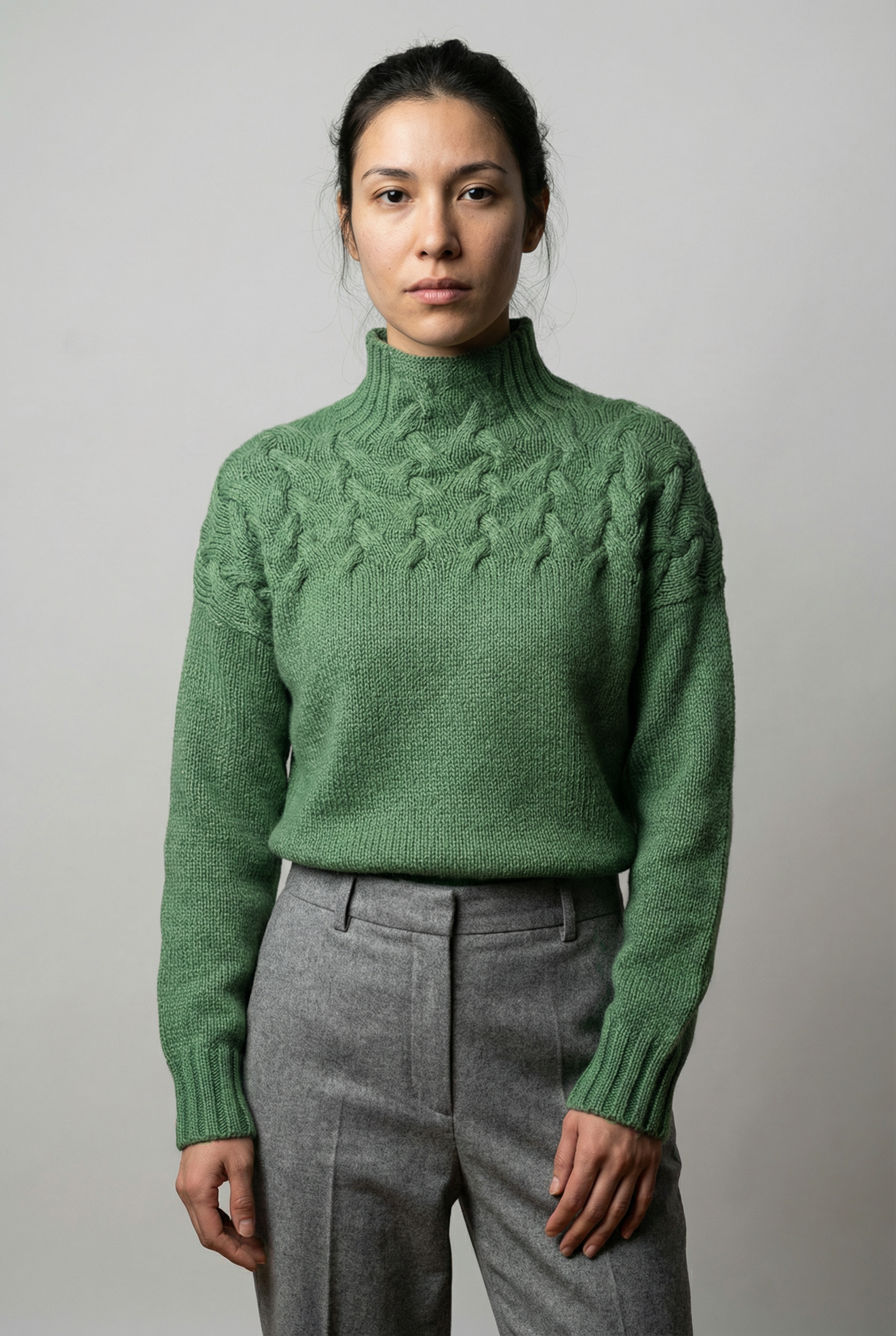 Plus Size Turtleneck Sweater