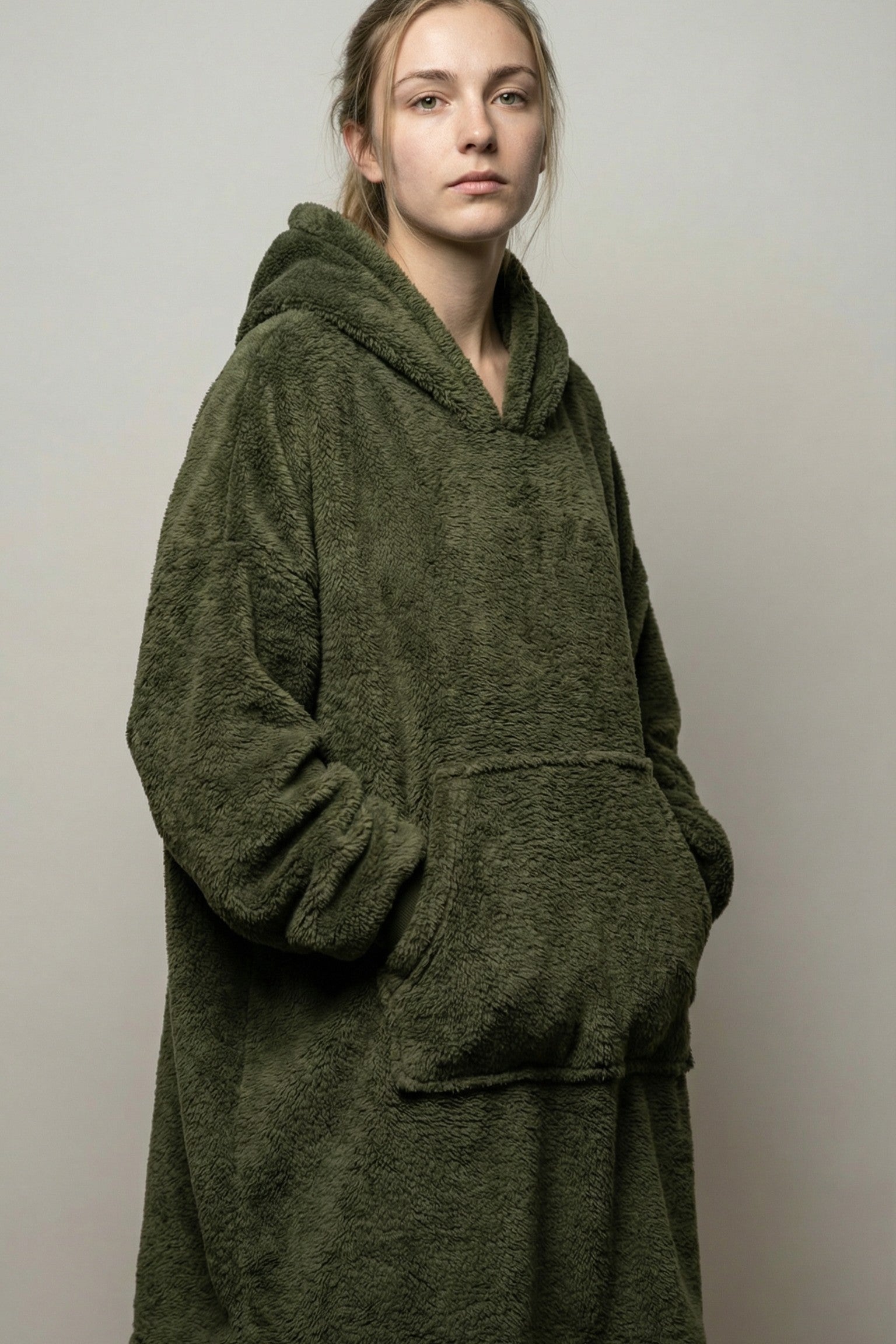 Cloud Warm Oversized Plush Hoodie