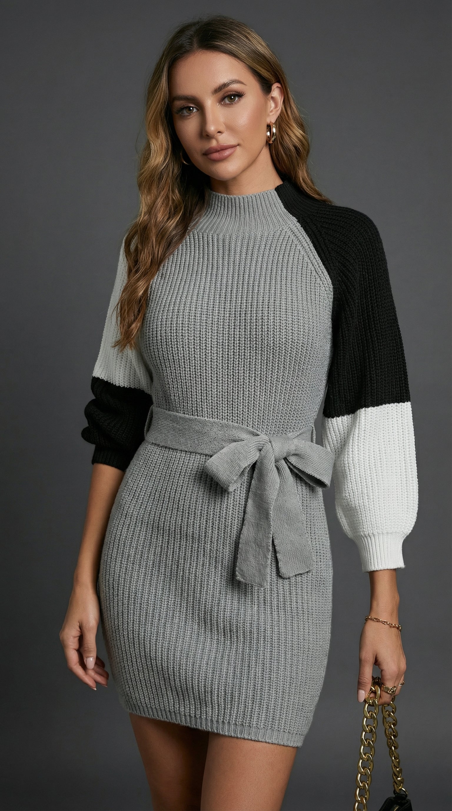 The Autumn Verdant Ribbed Bodycon