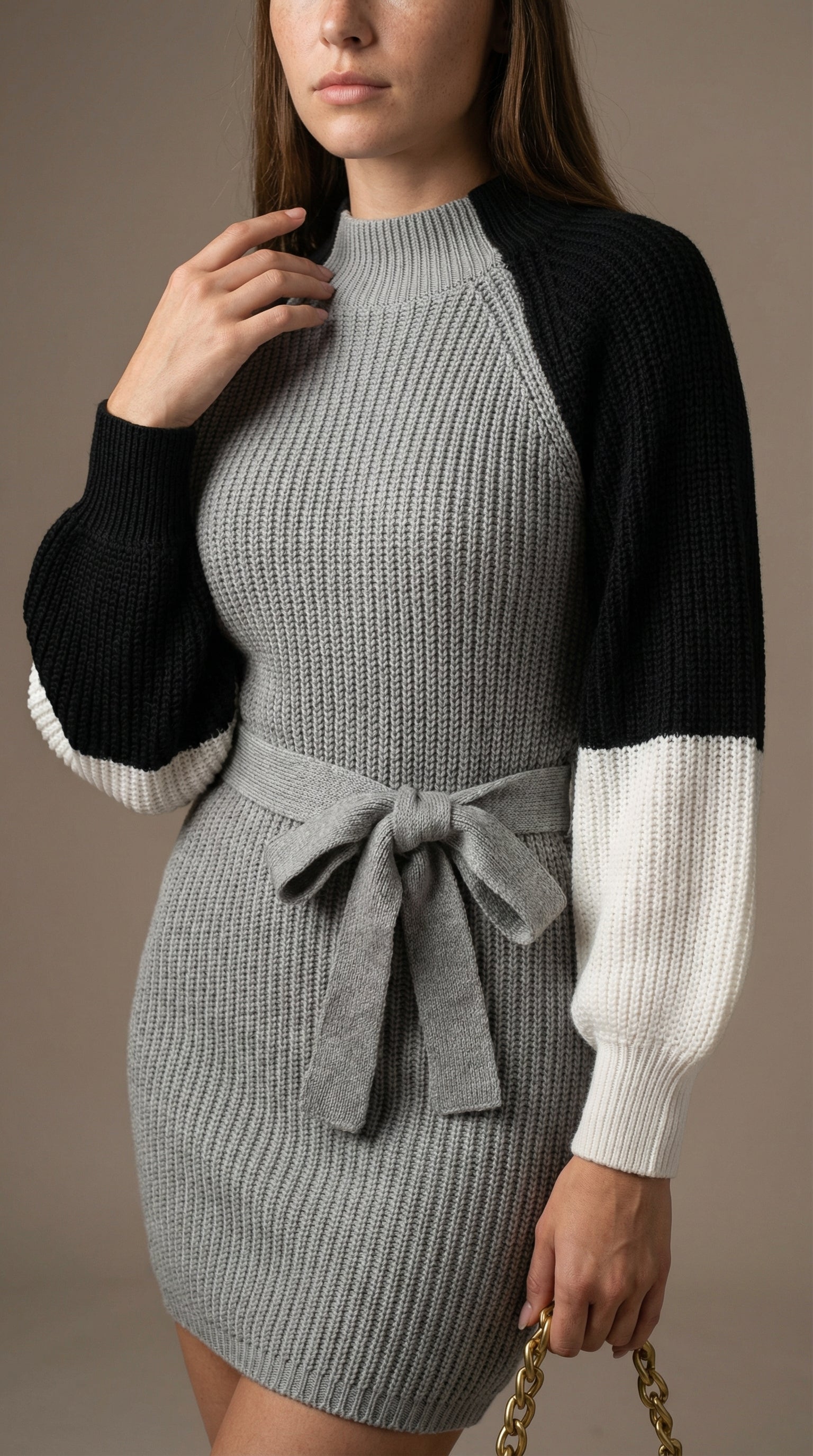 The Autumn Verdant Ribbed Bodycon