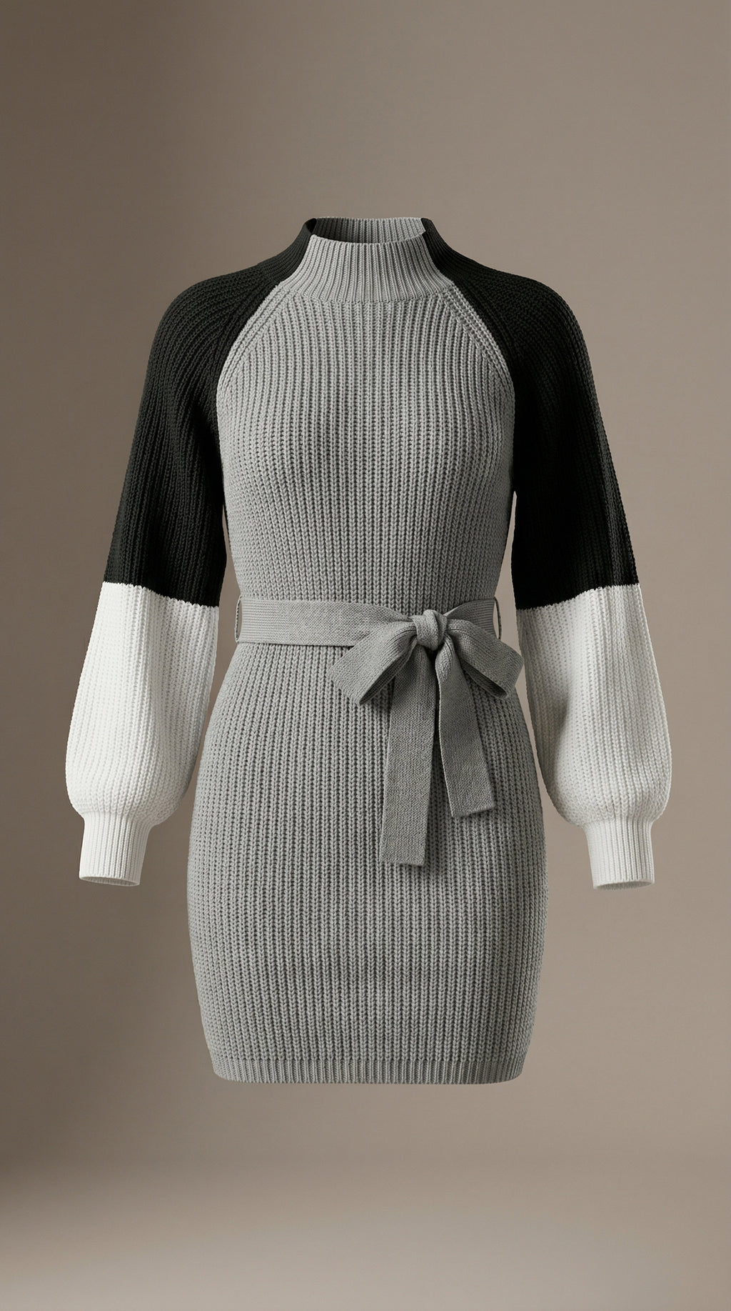 The Autumn Verdant Ribbed Bodycon