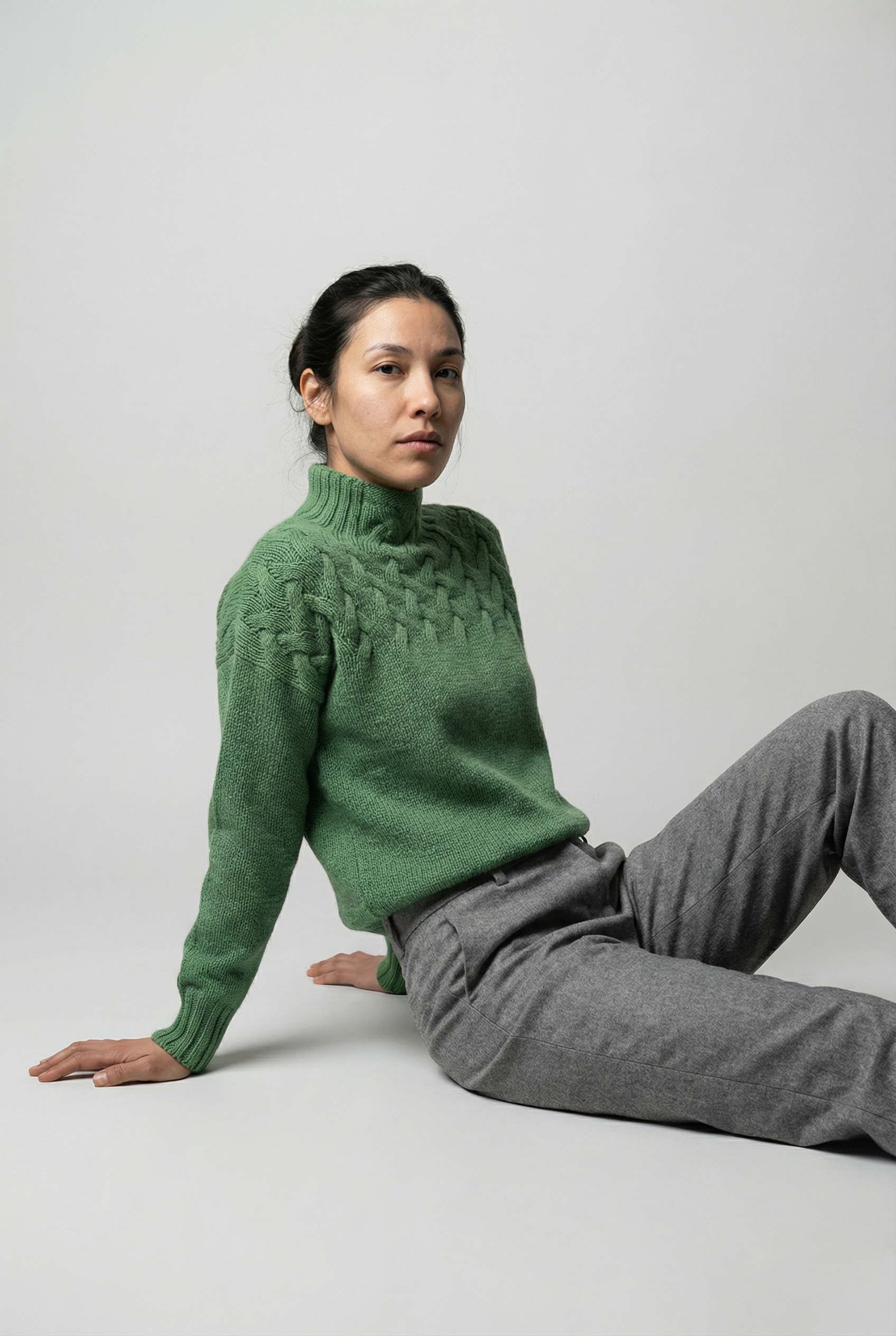 Plus Size Turtleneck Sweater