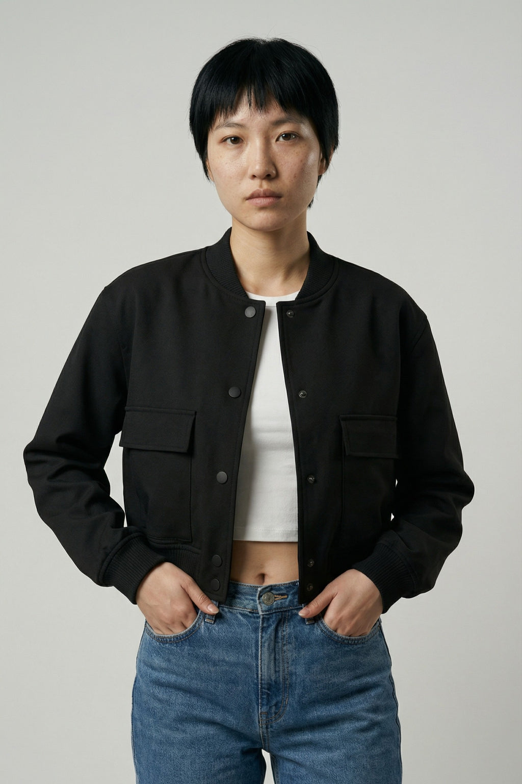 Slate Line Snap Jacket