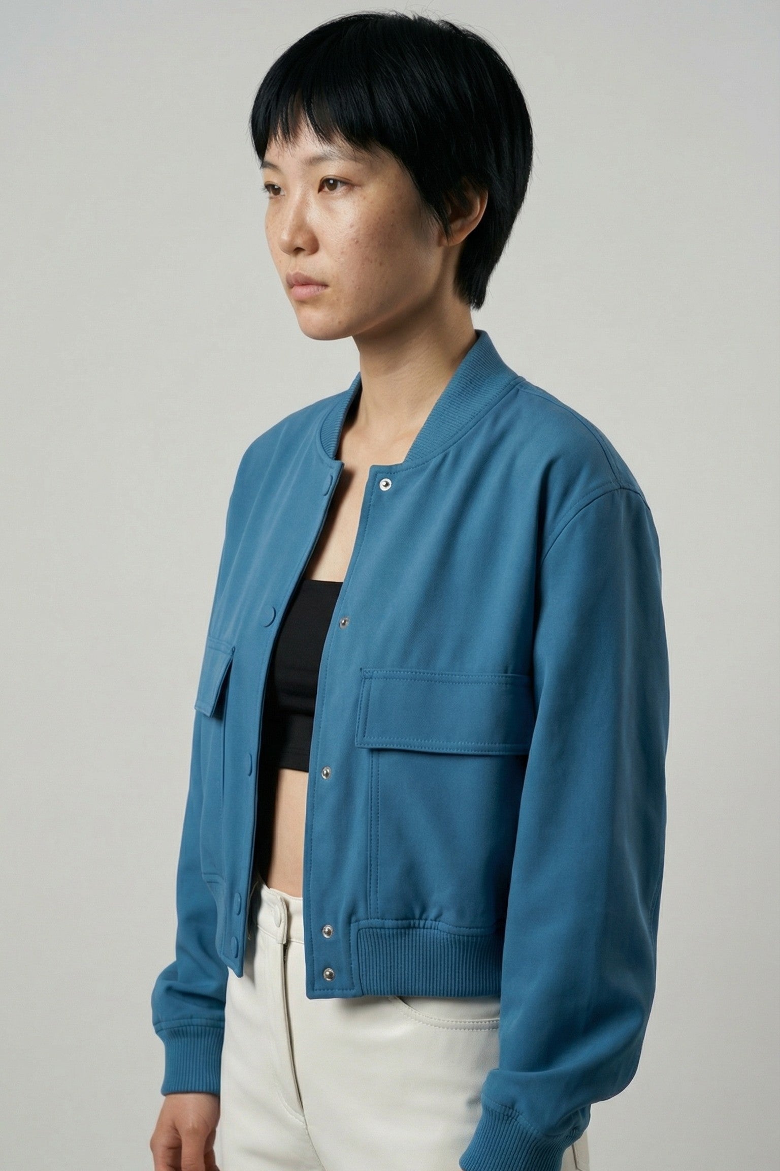 Slate Line Snap Jacket