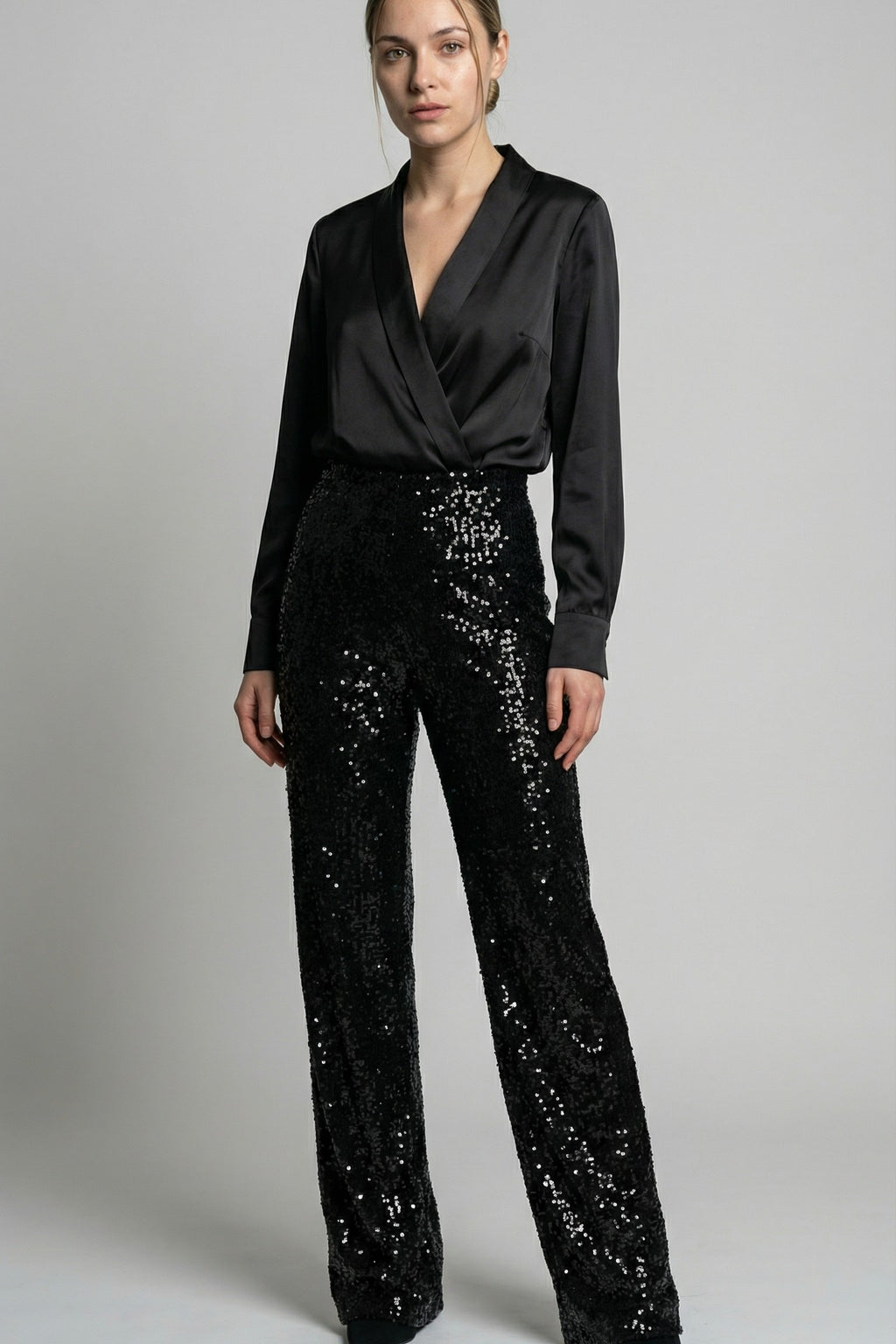 Midnight Glow Palazzo Pants