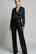 Midnight Glow Palazzo Pants