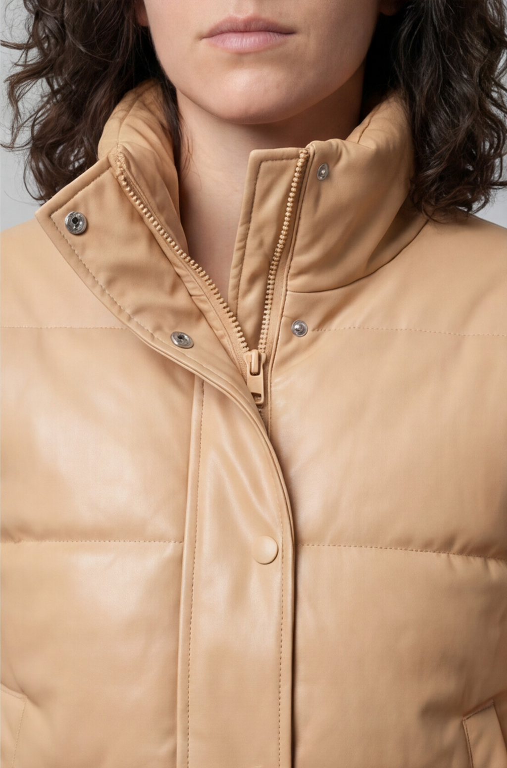The Y2K Stand‑Collar Bread Jacket