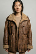 Frontier Lamb's Wool Aviator Jacket
