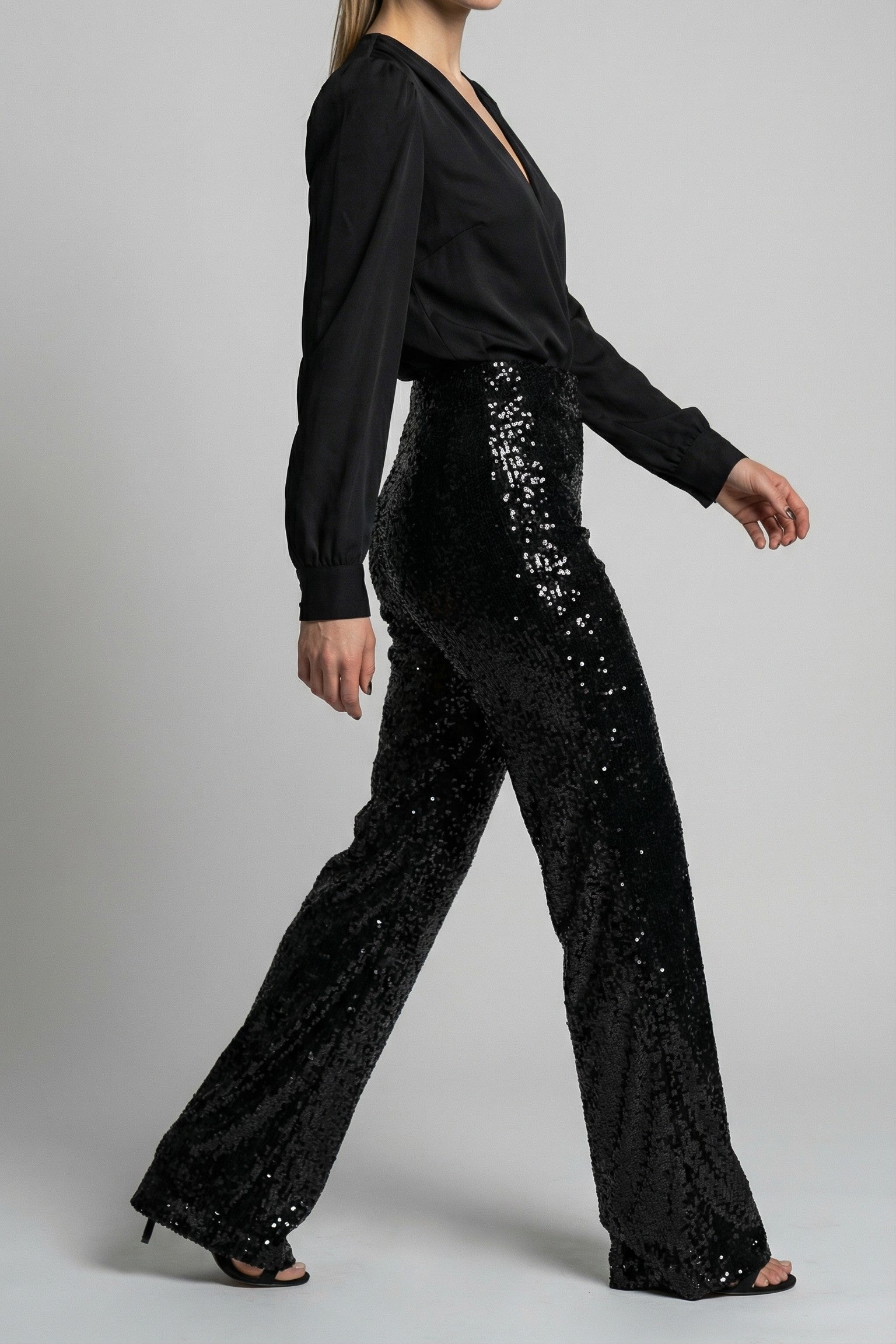 Midnight Glow Palazzo Pants