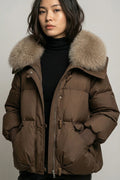Canada Girl Arctic Plush Puffer Jacke