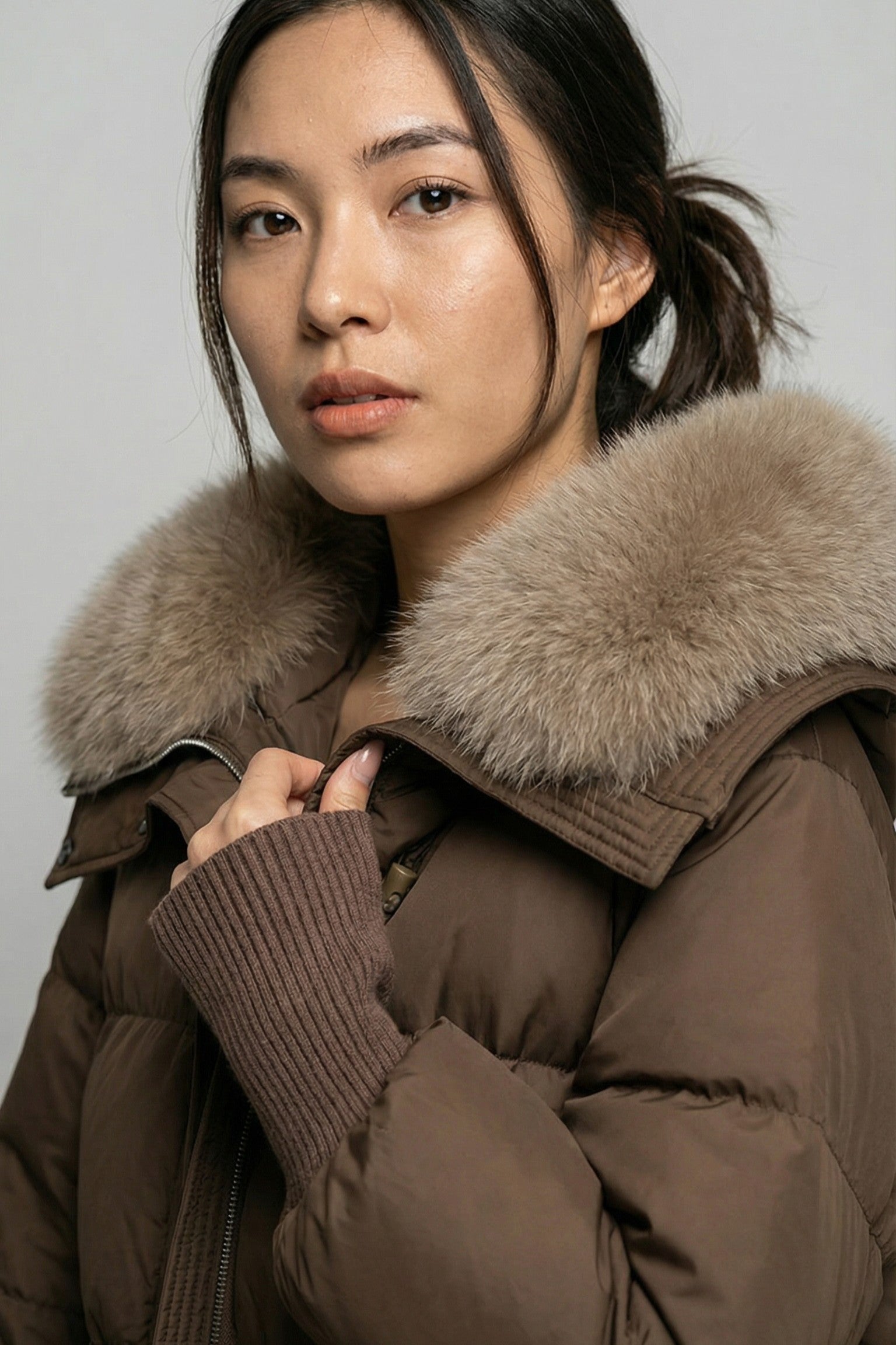 Canada Girl Arctic Plush Puffer Jacke