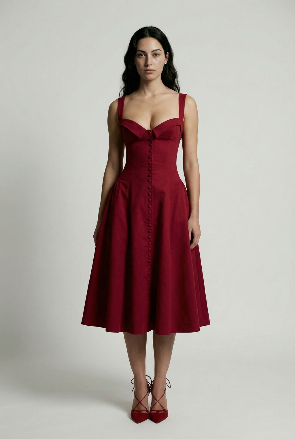 The Seraphina Sculpted Midi