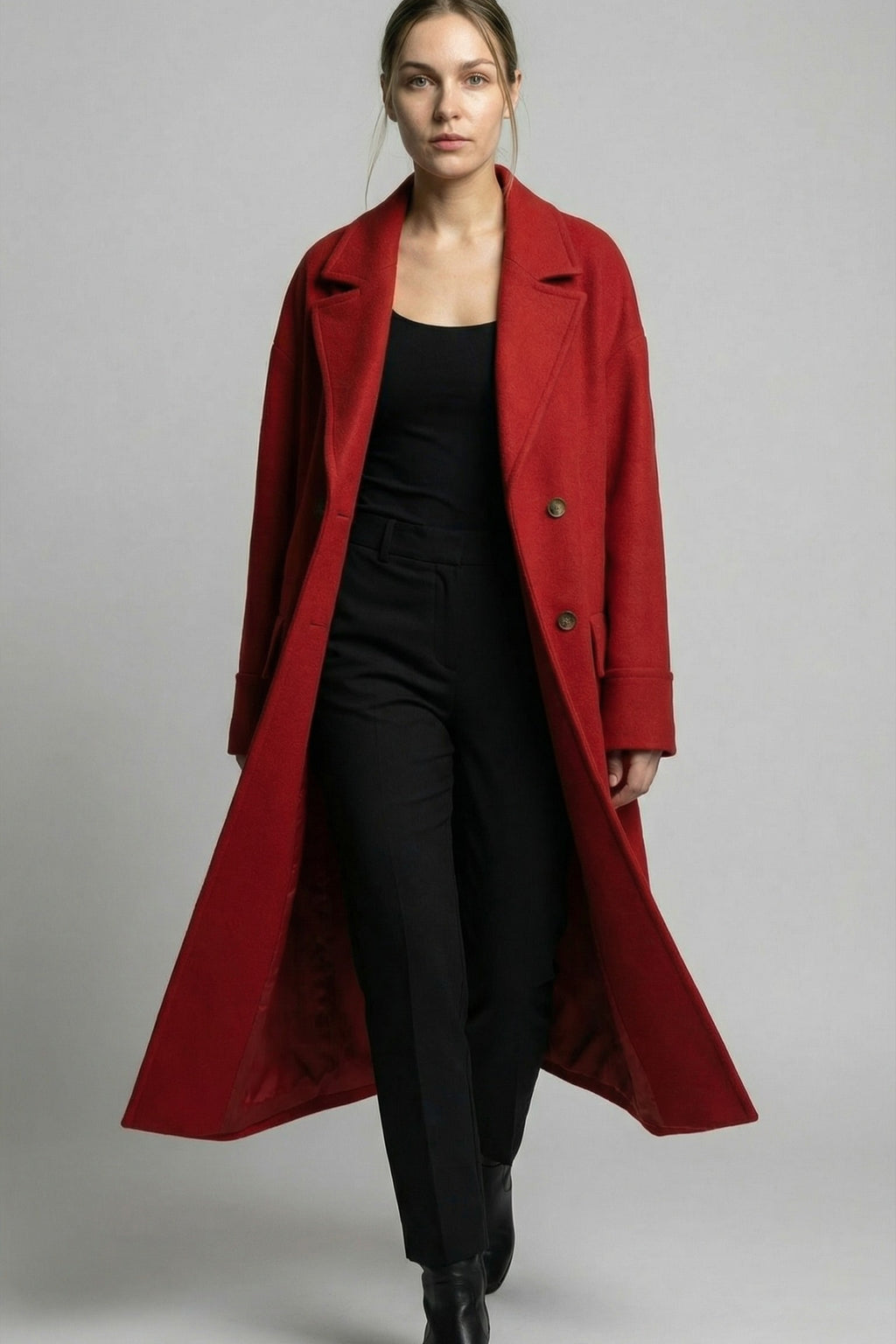 The Commuter Long Woolen Coat