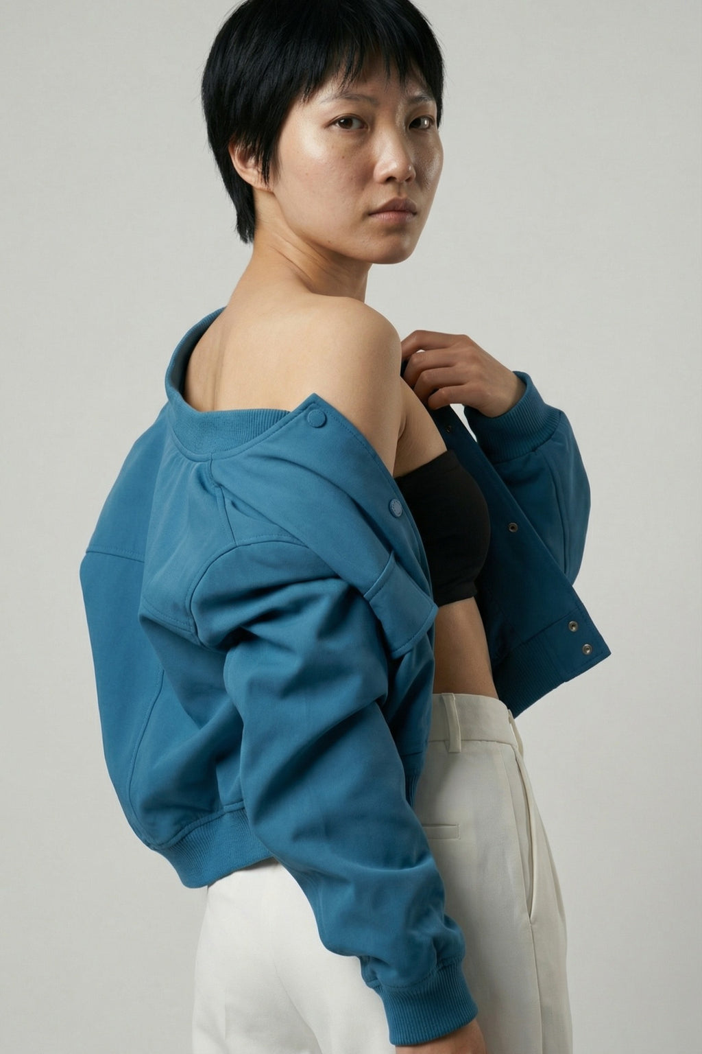 Slate Line Snap Jacket