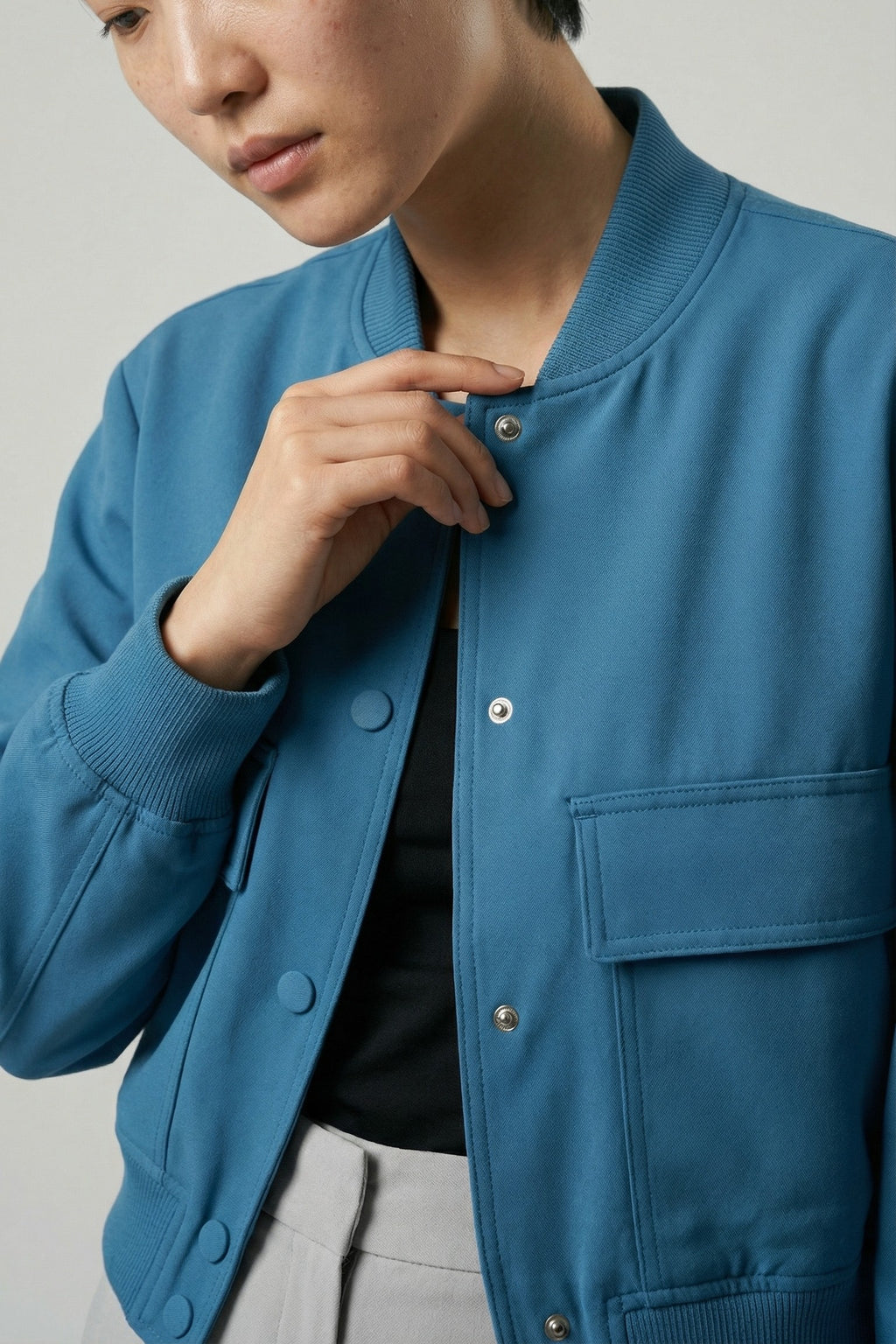 Slate Line Snap Jacket