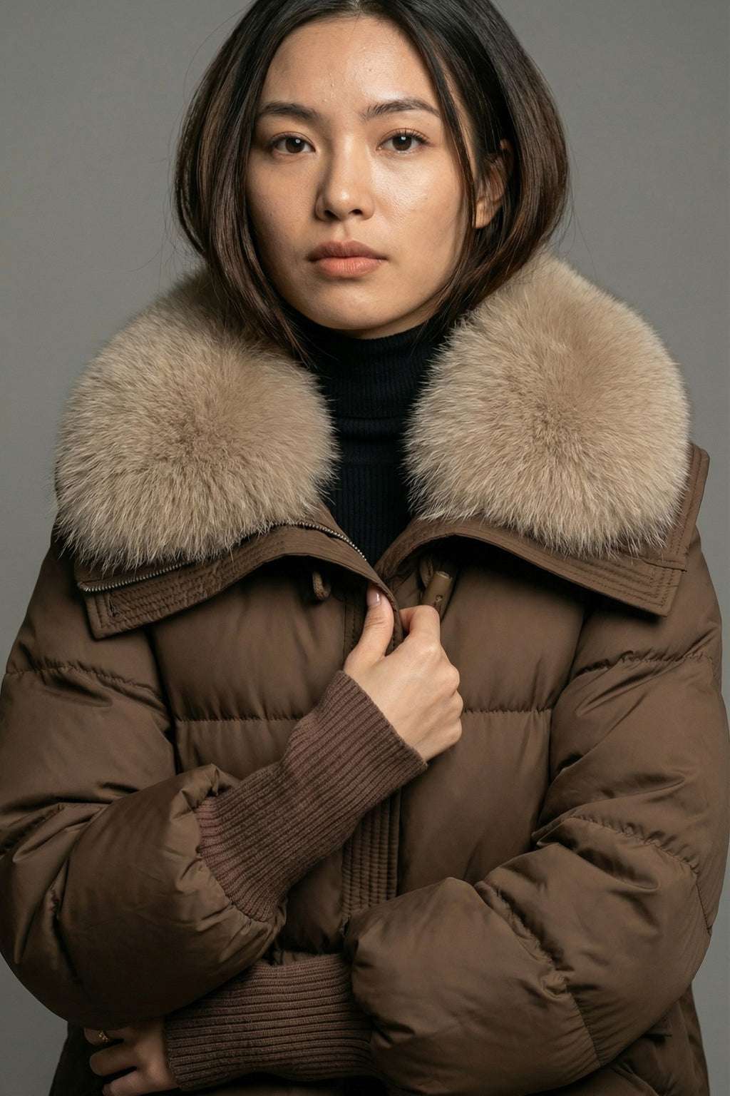 Canada Girl Arctic Plush Puffer Jacke