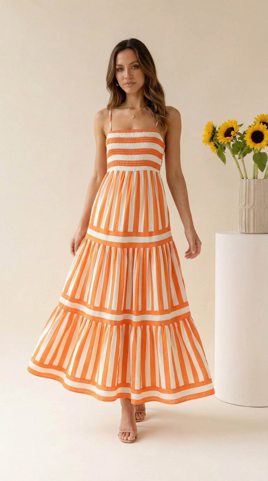 The Verdant Vista Suspender Maxi