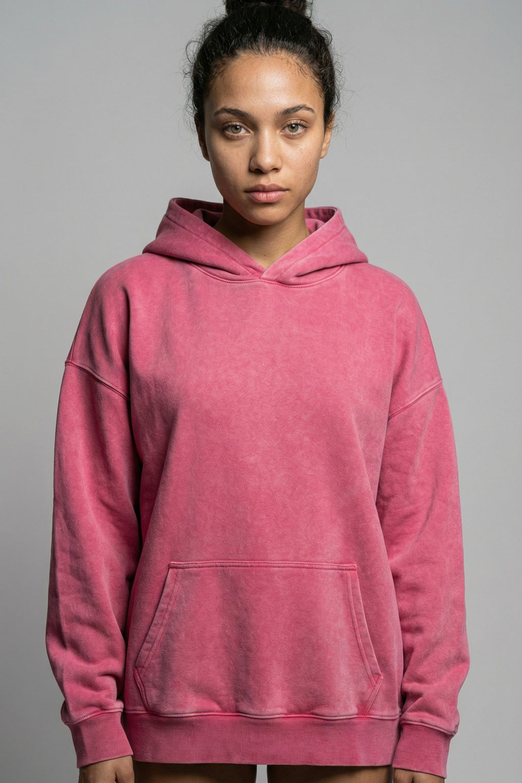 Faded Mist Cotton Hoodie