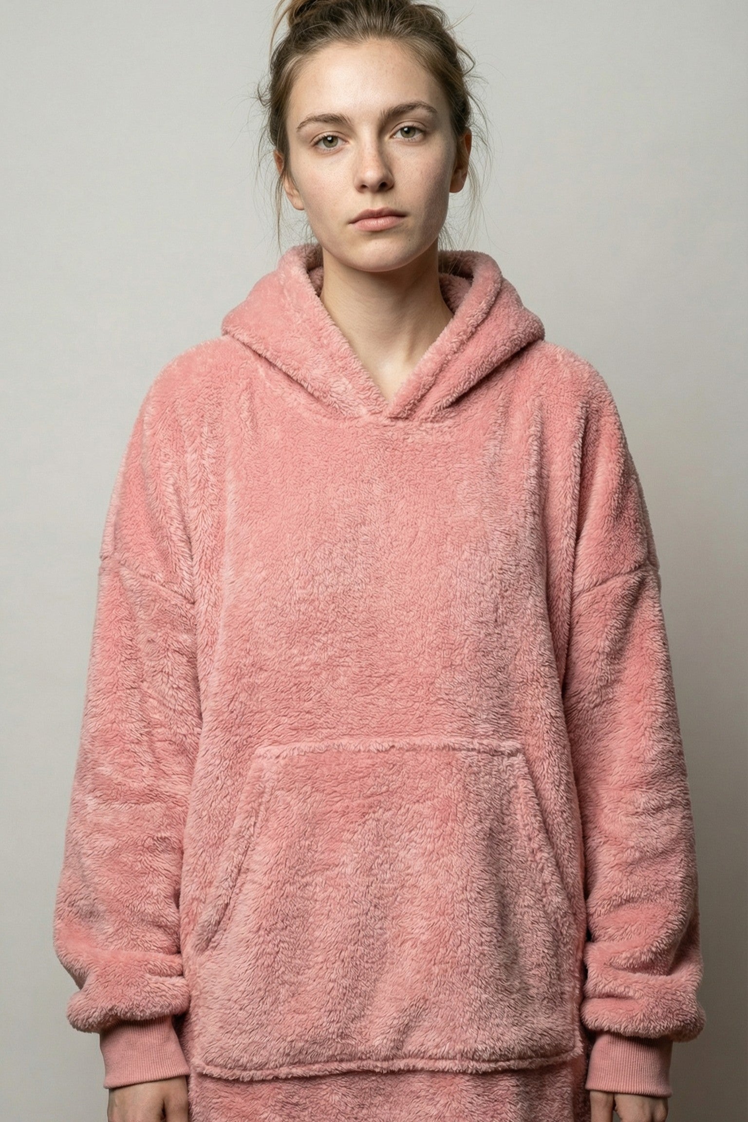 Cloud Warm Oversized Plush Hoodie