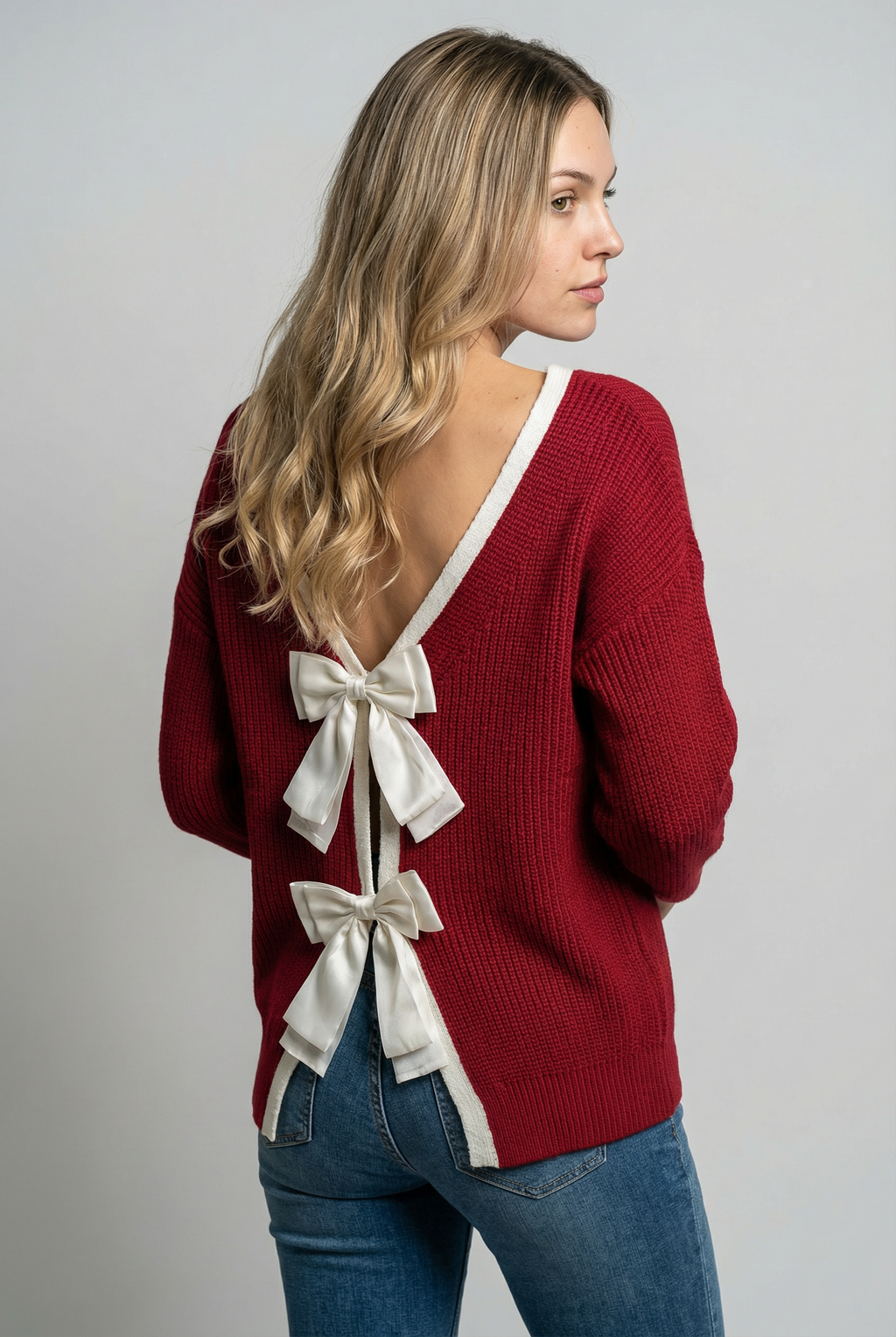 Claudia Bow Reversible Top