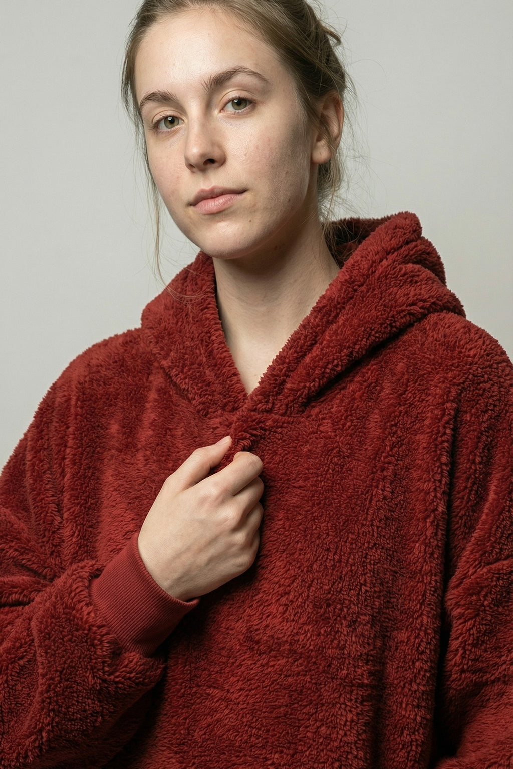 Cloud Warm Oversized Plush Hoodie